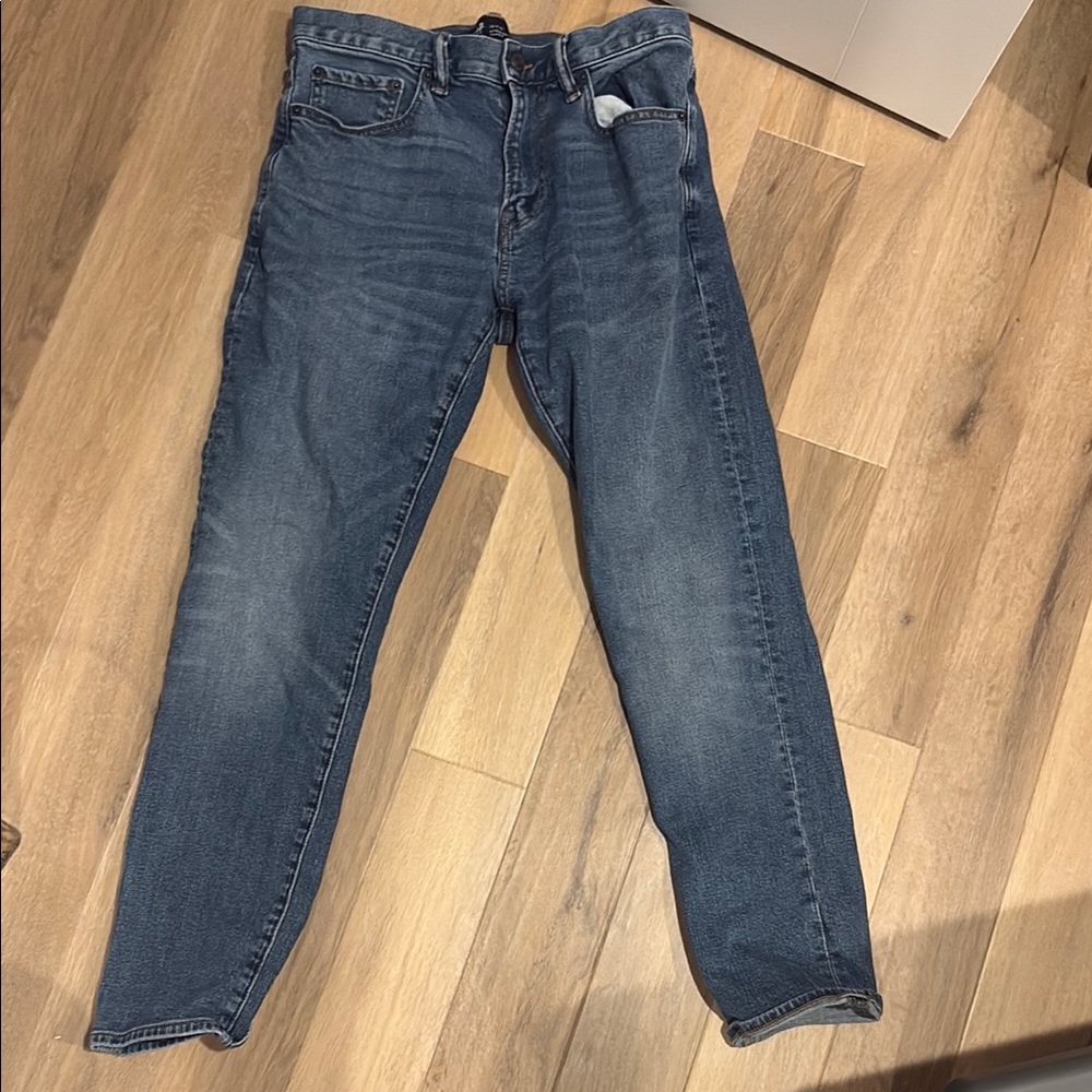 GAP Blue Straight Leg Jeans with Straight Taper Fit